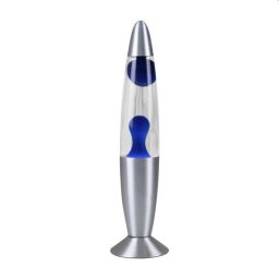 Lampa decorativa cu lava albastra 41 cm, 30W, cu alimentare la priza