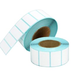 Etichete autoadezive termice directe 35x25 mm, albe, rola 800 bucati