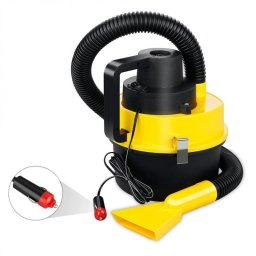 Aspirator auto portabil 120W, alimentare 12V la bricheta, cu 4 accesorii