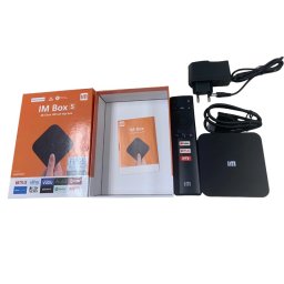 Mini PC Android TV IM Box 4K Ultra HD cu Miracast si telecomanda