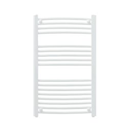 Radiator port-prosop Leziter curbat 1000x600 mm, alb, 500 W, 17 tuburi