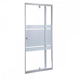 Usa de dus reglabila Leziter Flexi-S 76-91x185 cm, sticla 6 mm