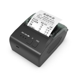 Imprimanta termica portabila mini 58 mm, Bluetooth 4.0, USB-C, 203 dpi
