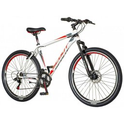 Bicicleta MTB Scout 27.5" cu 21 viteze Shimano, cadru otel 19" si frane V-Brake