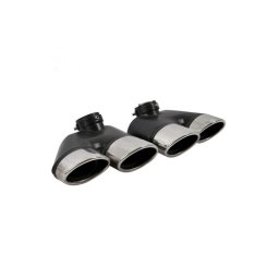 Ornament toba dublu, compatibil Mercedes E-Class W211, set OEM (MW211D)