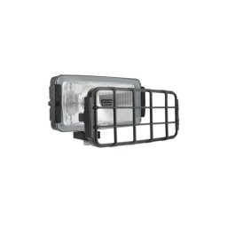 Set 2 proiectoare halogen faza lunga 180x86 cu grila protectie Wesem