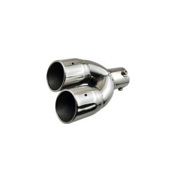 Ornament toba din inox 24 cm, dublu, cu prindere in 3 puncte (OEM)