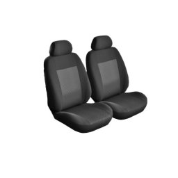 Set huse scaune auto universale gri pentru fata, 4 piese cu tetiere (B-11A)