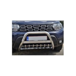 Bullbar inox pentru Dacia Duster II 2018+ cu kit de montaj inclus