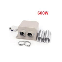 Aeroterma auto electrica 600W 24V cu tuburi flexibile din aluminiu (Cod 6018)