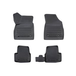 Covoare cauciuc tip tavita pentru Opel Astra K (2015+) set 4 buc, negru