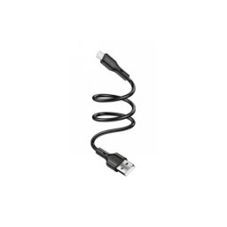 Cablu Lightning 2.4A pentru iPhone, 1 m, negru (XO-NB230A)