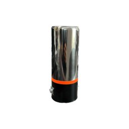 Ornament pentru toba evacuare 63 mm, finisaj cromat, lungime 165 mm (EE 296)