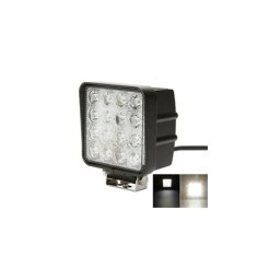 Proiector LED offroad auto 48W, 1440 lm, 12–24V, fascicul spot, 16 LED