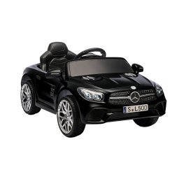 Masina electrica pentru copii Mercedes-Benz SL500, neagra, 12V, cu telecomanda 2.4G si Bluetooth