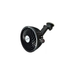 Ventilator auto 12V cu ventuza pentru bord/parbriz, racire rapida (AC-2321)