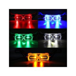 Lampa LED stroboscopica 12V pentru semnalizare, culori la alegere (SQ-3575)