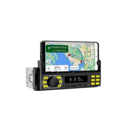Radio auto 12V cu Bluetooth 5.1, MP3, suport telefon si Type-C 2.1A (A3468)