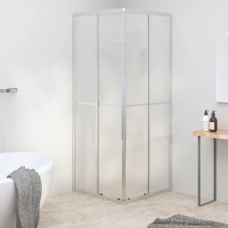 Cabina de dus, 80x80x180 cm, ESG mat GartenMobel Dekor