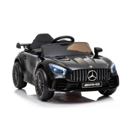 Masina electrica pentru copii Mercedes-Benz AMG, neagra, cu telecomanda
