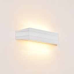 Aplica de perete Wuppertal alba 2x G9, 35x8x8 cm, lux.pro