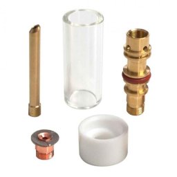Set consumabile TIG Pyrex 2.4 mm pentru pistolet SR17, SR26 si SR18