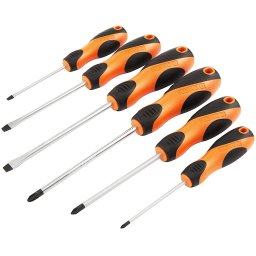 Set 6 surubelnite profesionale Kendo cu varf magnetic din otel rezistent