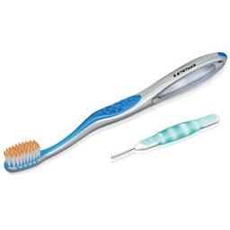 Periuta de dinti Trisa Intensive Care Soft cu periuta interdentara cadou