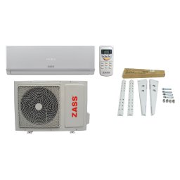Pachet aer conditionat Zass 9000 BTU Inverter, kit 3 m si consola incluse