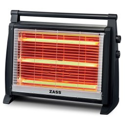 Radiator electric quartz Zass ZQH 07, 1800W, termostat reglabil