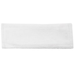 Rezerva mop din microfibra MagicHome, alba, 13x43 cm