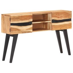 Dulap, 120x30x75 cm, lemn masiv de acacia GartenMobel Dekor