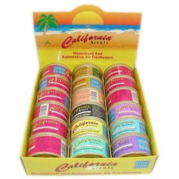 Odorizant auto California Scents Fresh Linen, parfum rufe proaspete