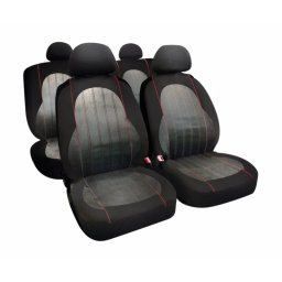 Huse scaun auto Alyssa 9 piese, antracit, universale