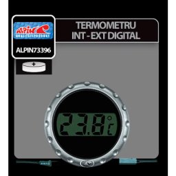 Termometru digital interior-exterior Alpin cu senzor extern