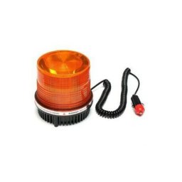 Girofar stroboscopic galben xenon 12V cu magnet pentru semnalizare auto