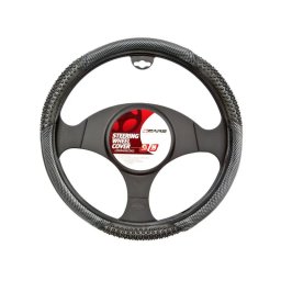 Manson volan cu masaj 4Cars, marimea M, diametru 37-39 cm