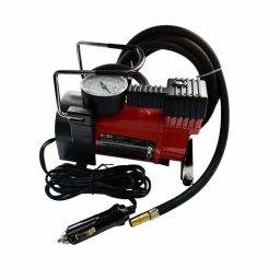 Compresor aer auto 12V 7 bar cu carcasa metalica si manometru