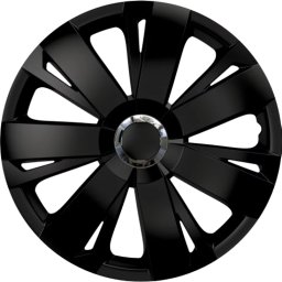 Capace roti auto 16 inch Energy RC, set 4 buc, negre, ABS