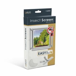 Plasa anti-tantari pentru fereastra 150x180 cm, alba, montaj cu scai