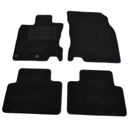 Covorase mocheta Nissan Qashqai J11 2014- negre, set 4 buc