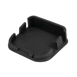 Suport telefon auto din silicon pentru bord Phone-Mat, negru - Resigilat