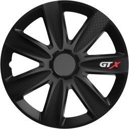 Set capace roti auto Cridem GTX Carbon negre 17 inch, 4 buc, resigilat
