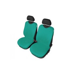 Huse scaune auto fata tip maieu verzi universale, set 2 buc