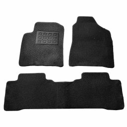 Covorase mocheta pentru SsangYong Korando 2010-2019, negre, set 4 piese