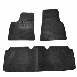 Covorase mocheta negre pentru Tesla Model S 2016-prezent, set 3 piese