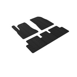 Set covorase auto cauciuc Tesla Model 3 Facelift, negre, Gledring, 5 piese