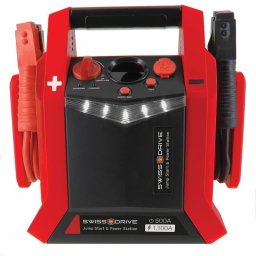 Jump starter auto 12V Sumex cu compresor, lanterna si priza 12V, 18Ah