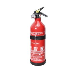 Stingator auto 1 kg cu pulbere ABC, manometru si suport compact