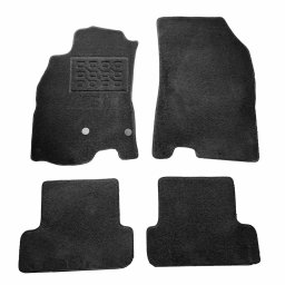 Covorase mocheta Renault Megane 3 Hatchback 2015-prezent, negre, set 4 piese